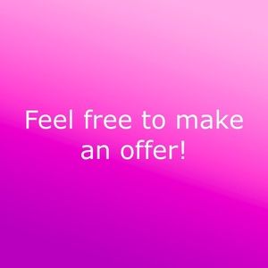 Feel free to make an offer!